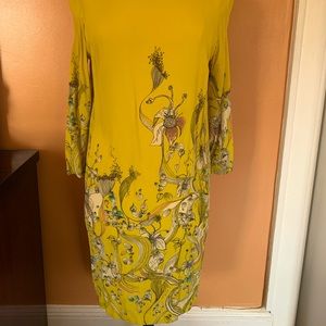 Anthropologie Rutzou Floral print mini dress